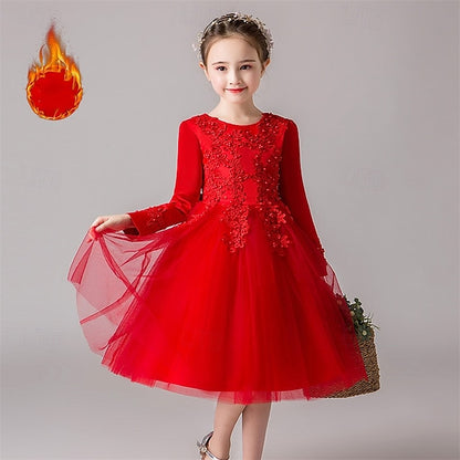 Girls' Kid's Princess Girl Dress Flower