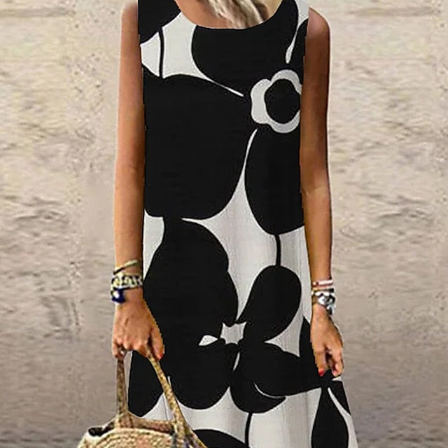 Women's Maxi Dress Sundress Shift Dress Summer Dress Casual