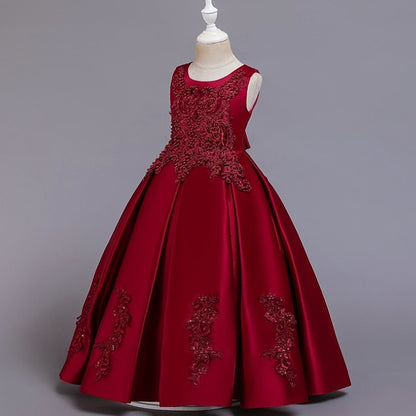 Party Girls' Wedding Girl Dress Flower