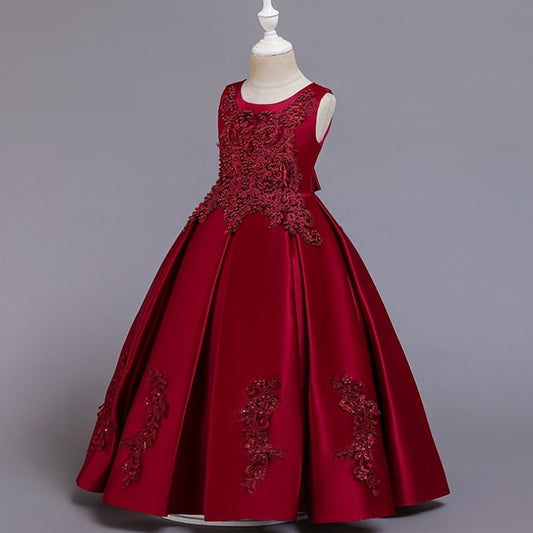 Party Girls' Wedding Girl Dress Flower