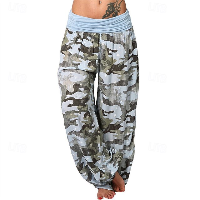 Women's Pants Trousers Palazzo Pants Fashion Boho Full