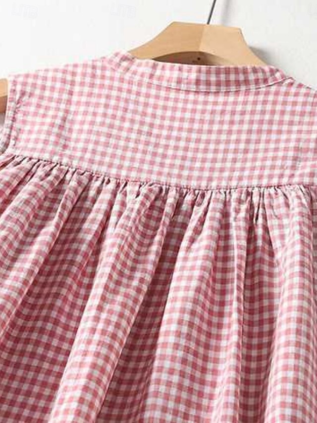 Women's Maxi Dress Cotton Blend Casual Dress Tank Dress