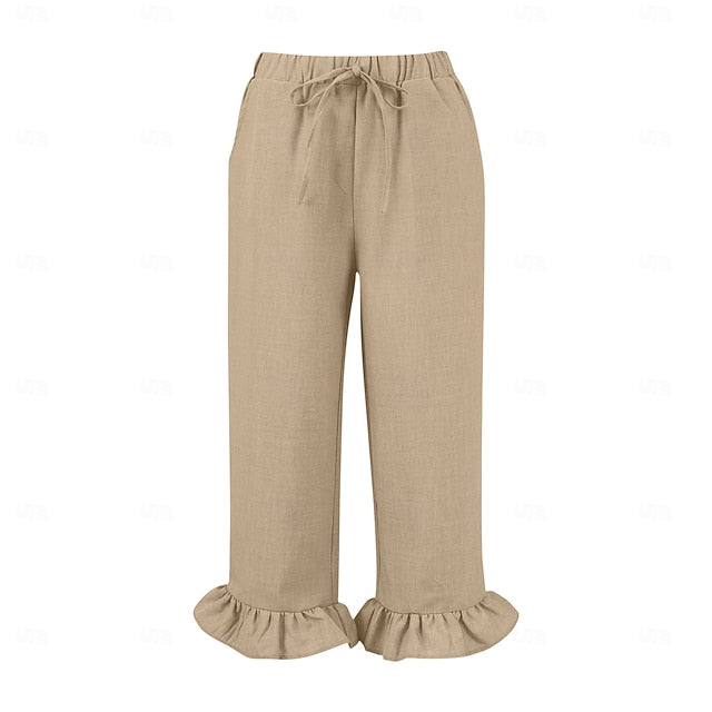Women's EU / US Size Capri shorts Fashion Casual Capris
