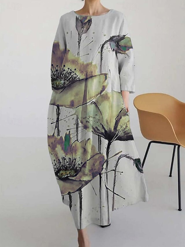 Women's Maxi Dress A Line Dress Fit And Flare Dress Party