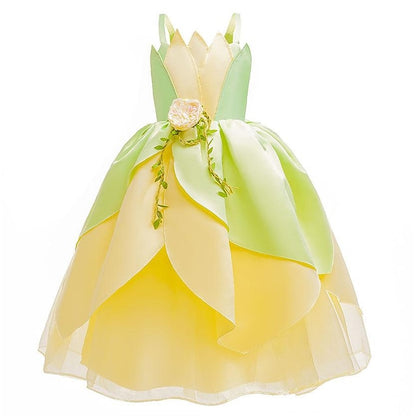 Tinker Fairytale Princess Dress Bell Tiana Theme Flower Girl