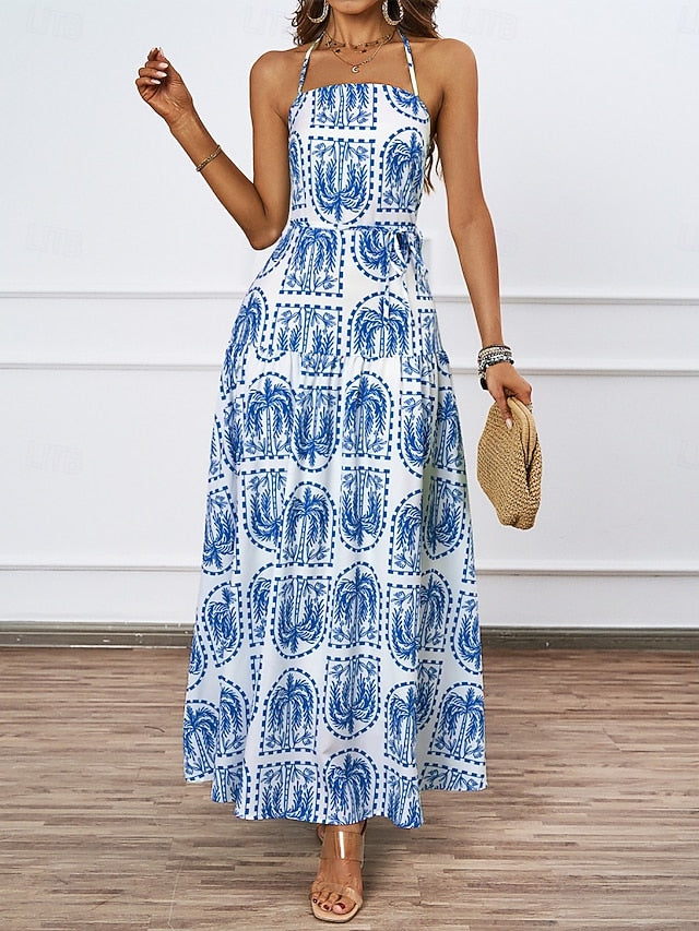 Women's Maxi Dress Casual Dress Swing Dress Sundress A Line