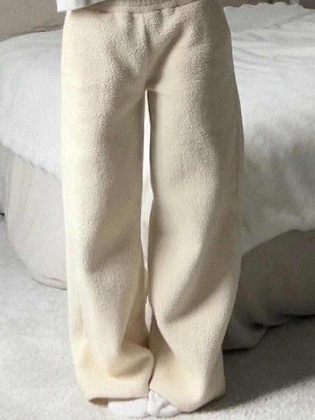 Women's Pants Trousers Elegant Fashion Casual Full Length