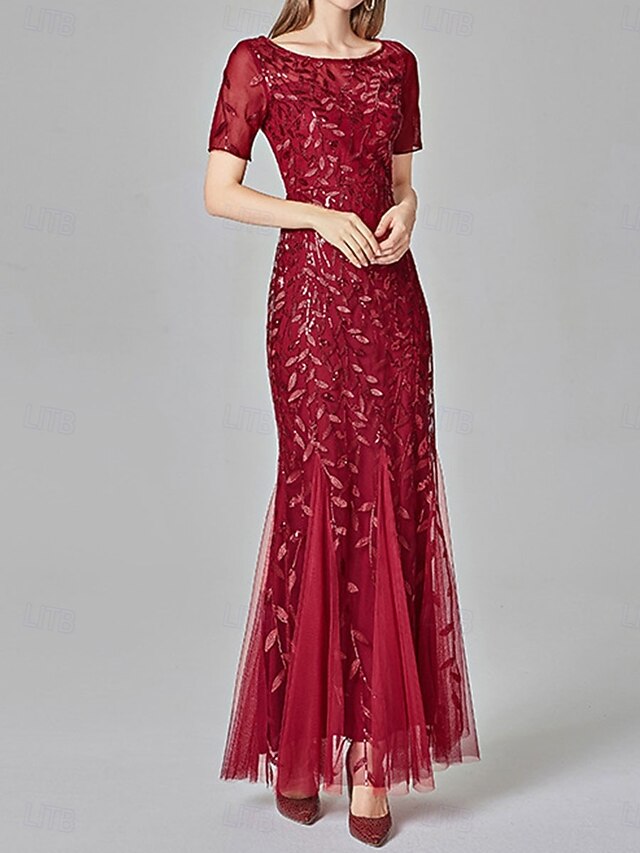 Mermaid / Trumpet Wedding Guest Dresses Elegant Dress Wedding