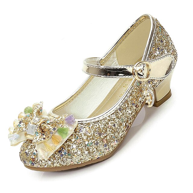 Shoes Jane Princess Glitter Mary Party Sparkling Girls' –