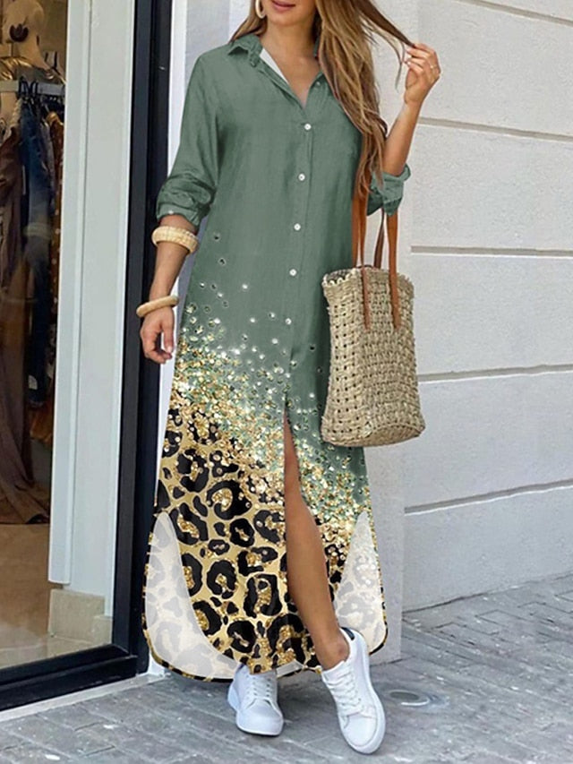 Women's Maxi Dress Shift Dress Casual Daily Date Regular