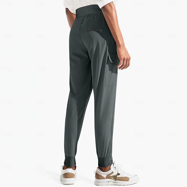 Women's Super Lightweight Cargo Joggers Casual Waterproof