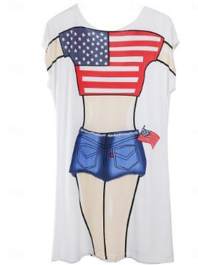Women's Swimdress Swimsuit Dress Vacation Beach Wear