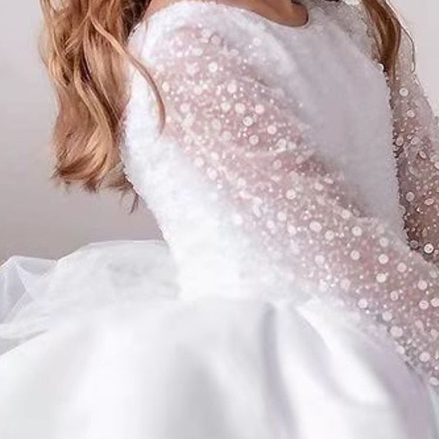 Flower First Dress Girl Communion Girls'