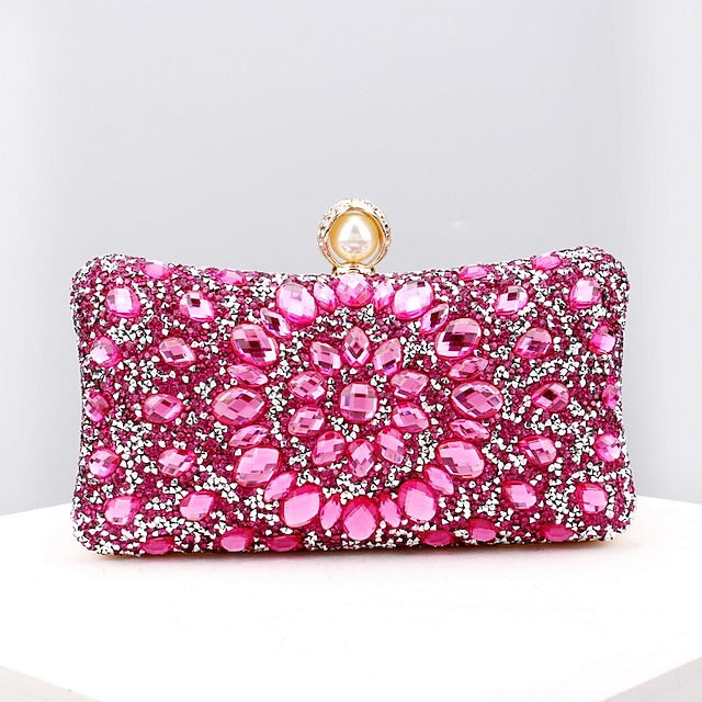 Evening Polyester Wristlet Clutch Bag Women's Bags