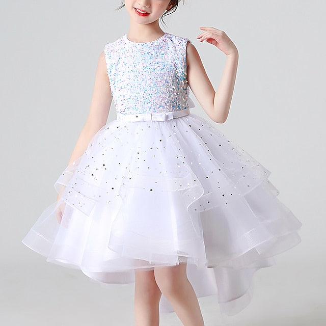 Dress Girls' Princess Flower Party Girl