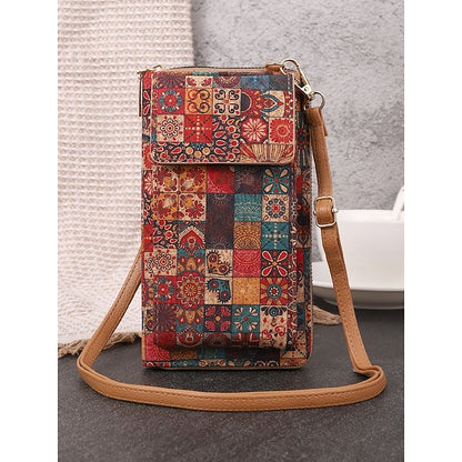 Vintage Bag with Women’s Phone Adjustable Crossbody Boho