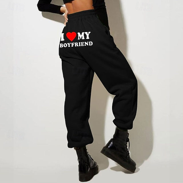 Women's Sweatpants Chinos Vacation Streetwear Casual Full