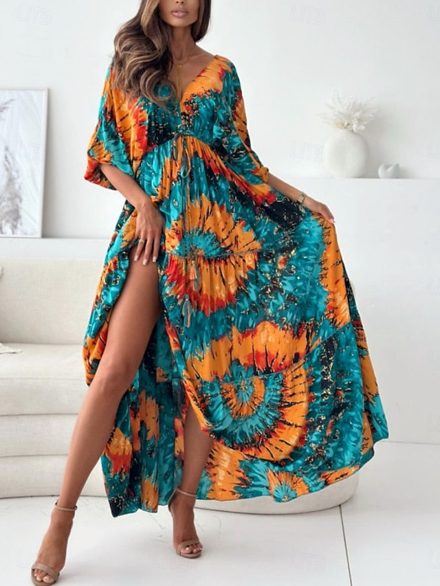 Women's Maxi Dress Casual Dress Swing Dress Boho Chic