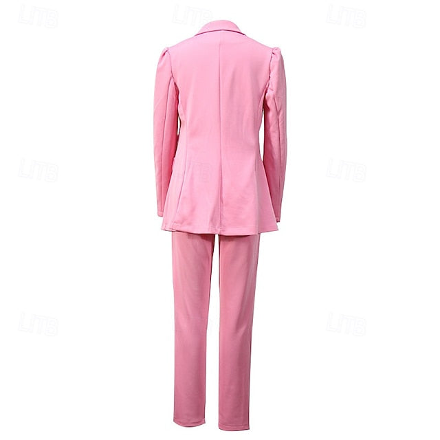 Women's Blazer Blazer Suits Dress Pants Tapered pants Pants
