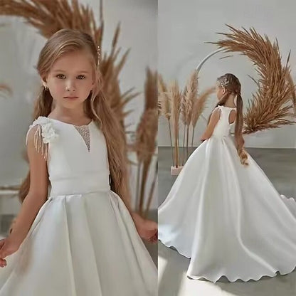 Flower Girls' Dress First Communion Party Girl