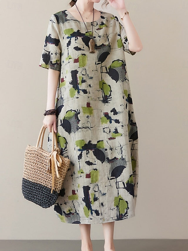 Women's Maxi Dress Summer Dress Casual Daily Regular Fit
