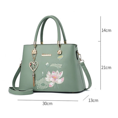 Bag PU Crossbody Handbag Women's Shoulder Boston