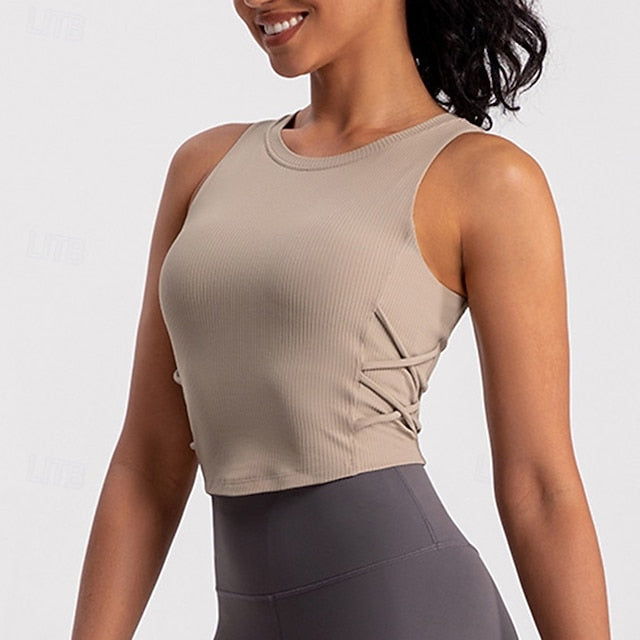 Women's Workout Tops Lightwear Breathable Wrinkles