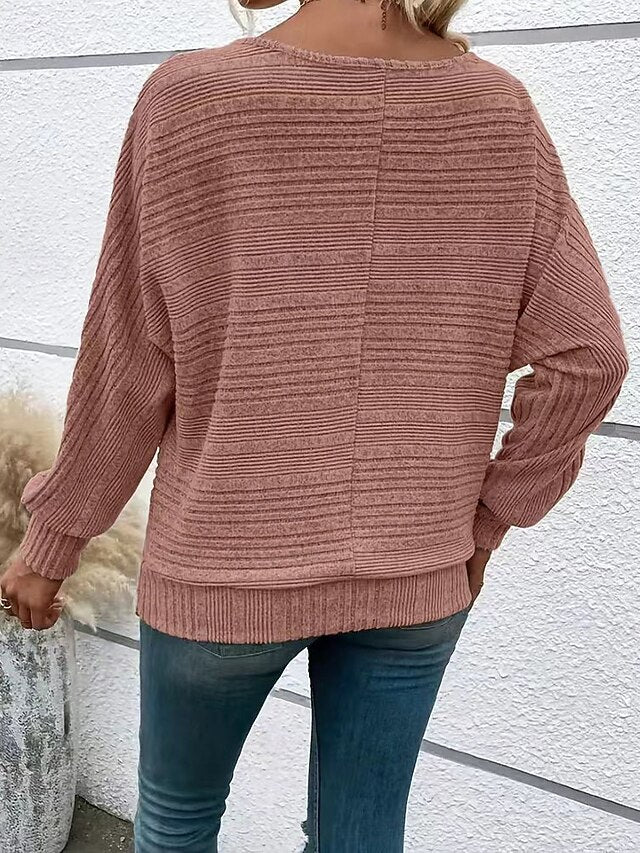 Women's Blouse Zipper Plain Elegant Vintage Stylish Long