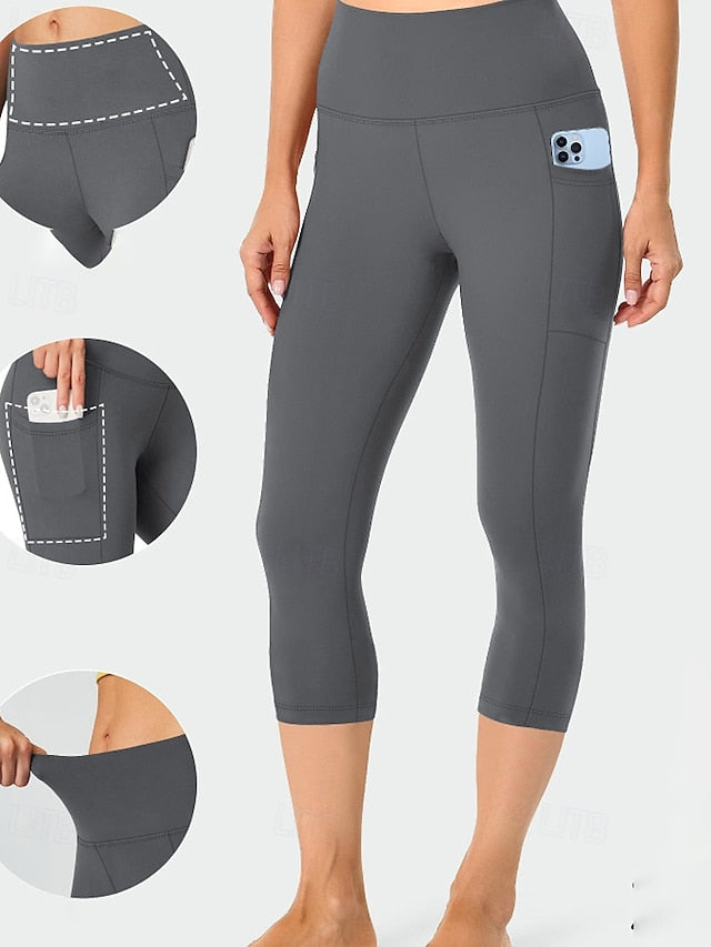 Women's Capri Pants Slacks Leggings Cozy Leggings