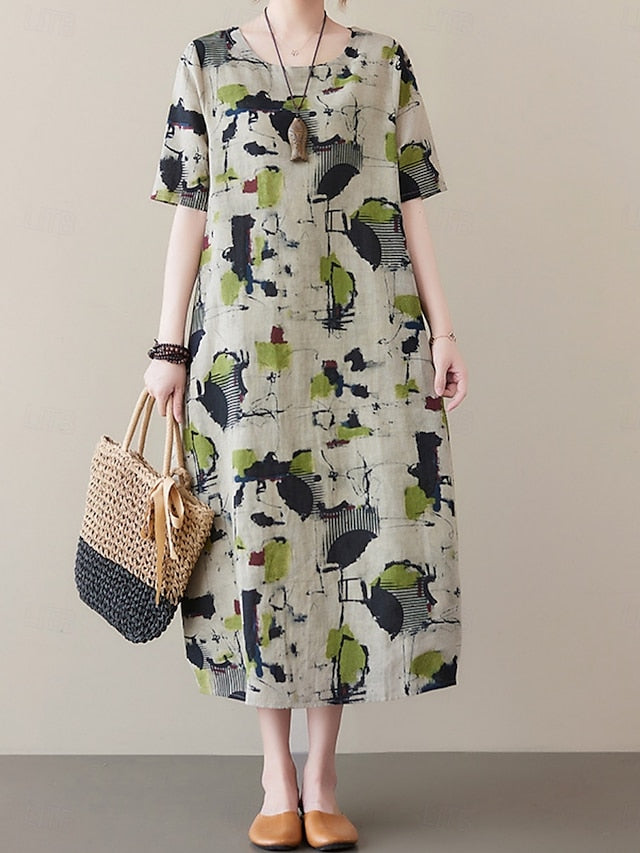 Women's Maxi Dress Summer Dress Casual Daily Regular Fit