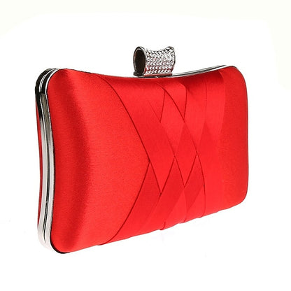 Bags Leather Party Wedding Event PU Women's / Silk Clutch
