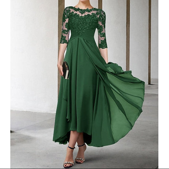 Guest Elegant of Dress the Plus Wedding A-Line Size Bride Mother