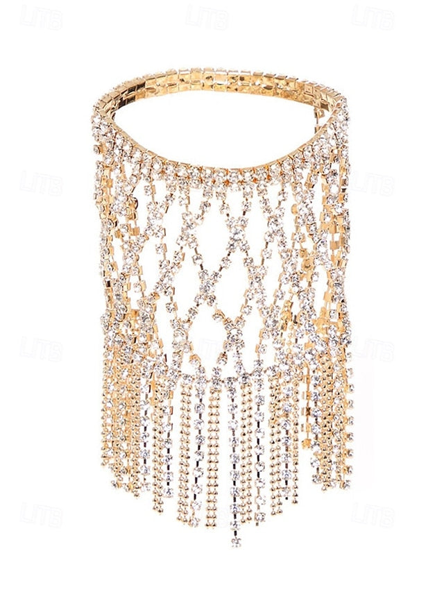 Crystal – Rhinestone Hand Luxury Women's Bracelet Chain