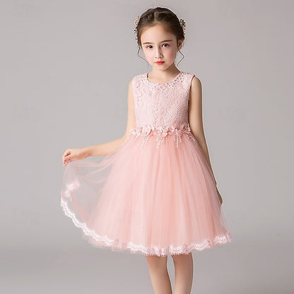 Kid's Girls' Princess Dress Girl Flower