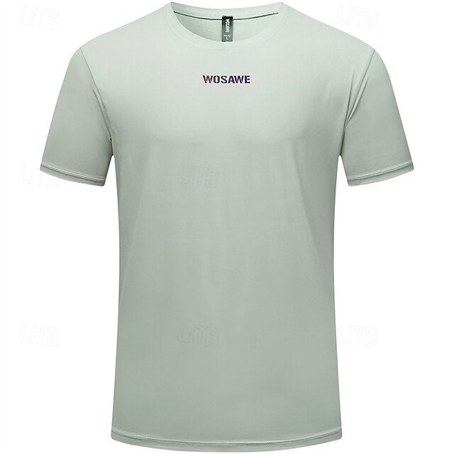 Men's Women's Cycling Jersey Letter & Number Short