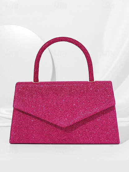 Clutch Bags Bag Evening Flap Polyester Women's Shoulder