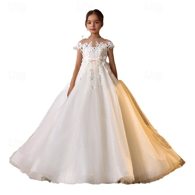 Kids First Dress Party Communion Girl Girls' Flower