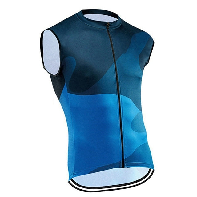 Men's Women's Cycling Vest Graphic Sleeveless Bike Top