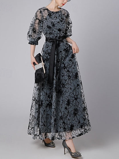 Mother Formal the Dress Elegant of Bride A-Line Vintage