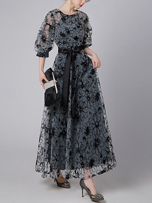 Mother Formal the Dress Elegant of Bride A-Line Vintage
