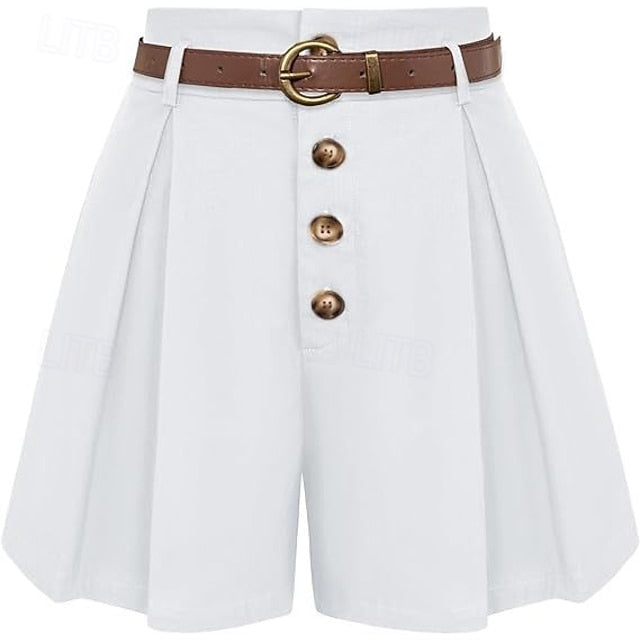 Women's Linen Like Faux Cotton Linen Sweatpants Chinos