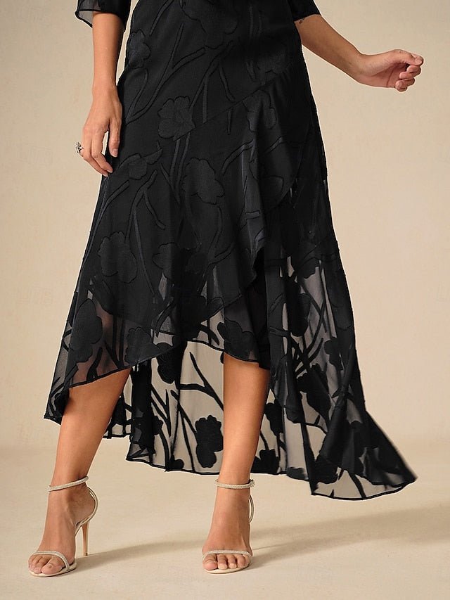 Women's Maxi Dress Ruffle Dress Elegant Wedding Wedding