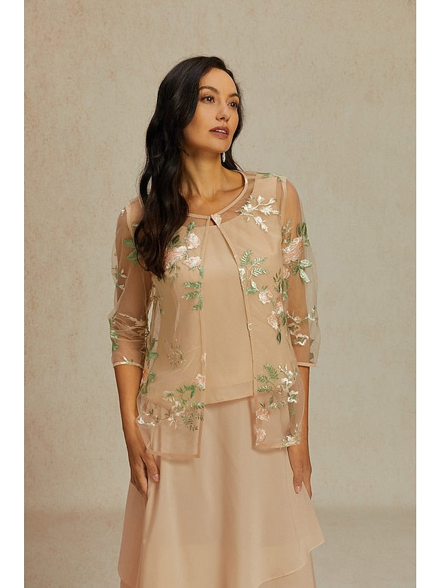Women's Cardigan Lace Embroidered Elegant Floral Formal
