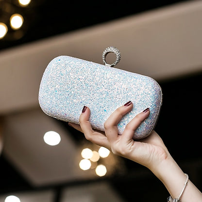 Leather Bag Bags Evening PU Clutch Women's Wristlet