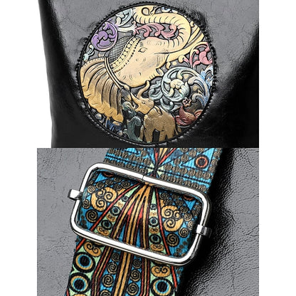 Bag Women's Elephant Shoulder Boho – Vintage Embossed