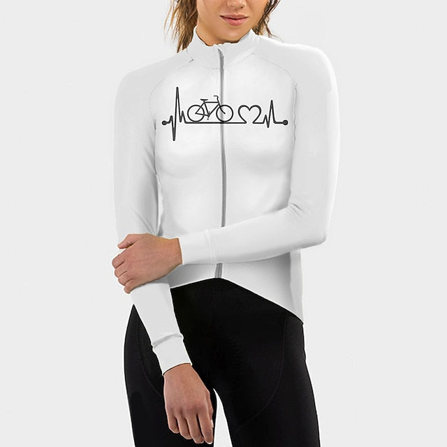 21Grams Racing Cycle Heartbeat Women's Long Sleeve Cycling