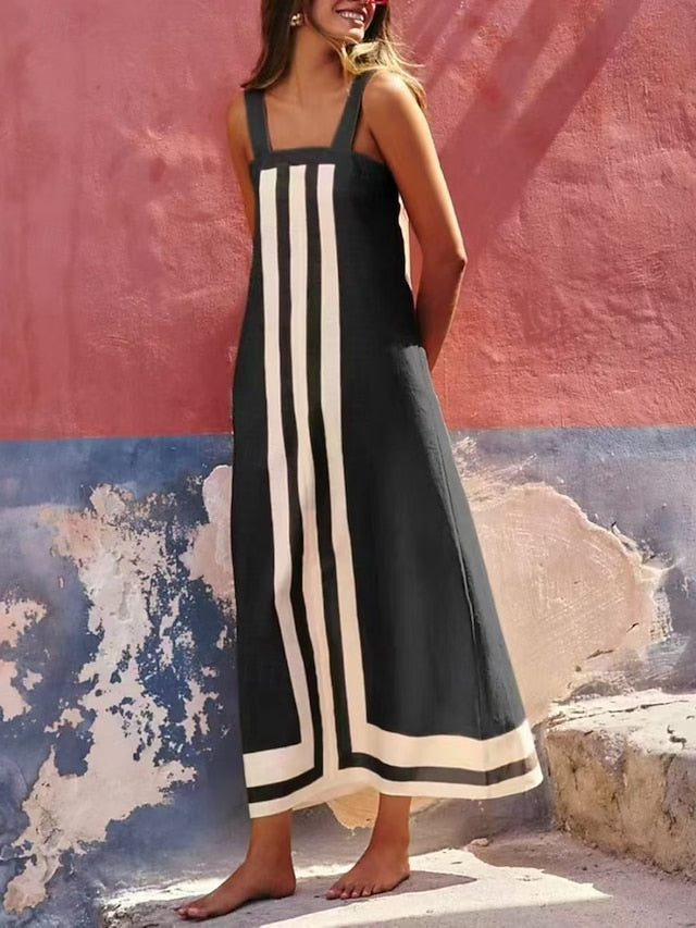 Women's Maxi Dress Shift Dress Slip Dress Vacation Casual