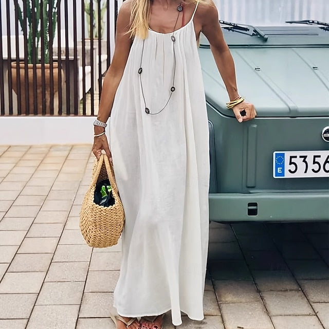 Women's Maxi Dress A Line Dress Vacation Casual Holiday