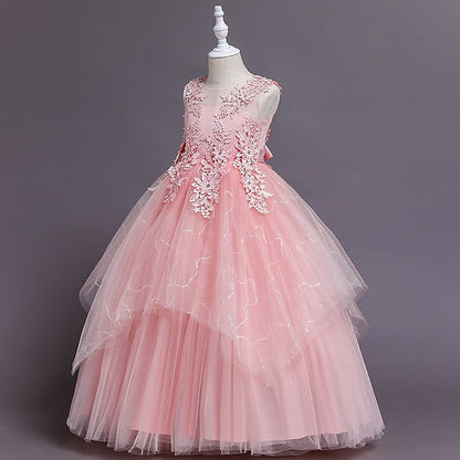 Dress Kid's Princess Flower Girl Girls'