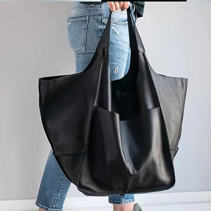 Women's Men's PU Party Leather Bag Shoulder Handbag